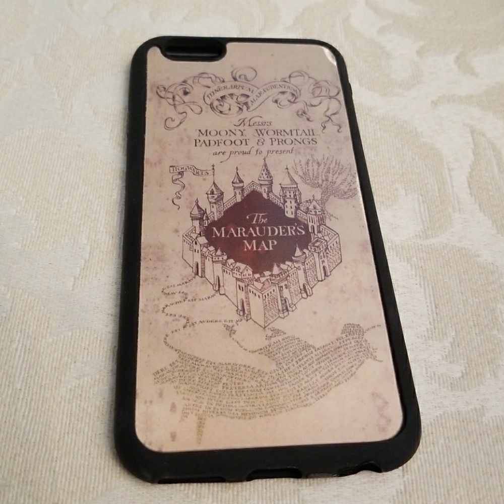 Harry potter marauder's map iPhone 6 phone case!
